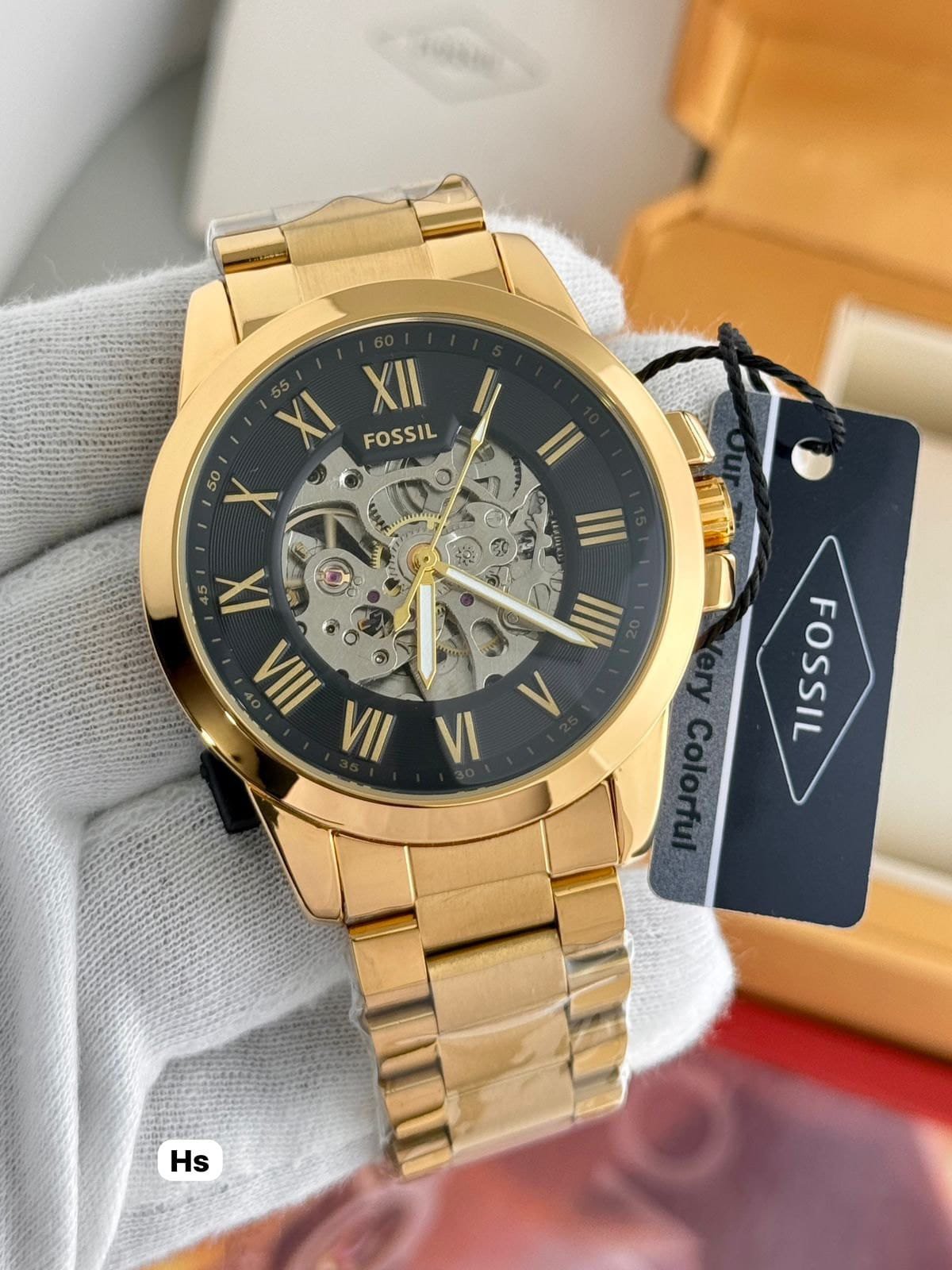 Fossil Metal Automatic